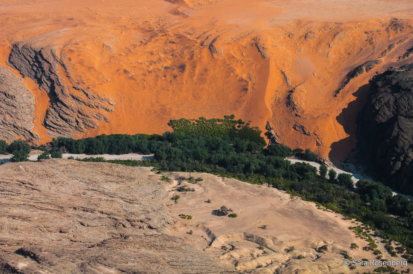 Namibie vue du ciel, Namibie