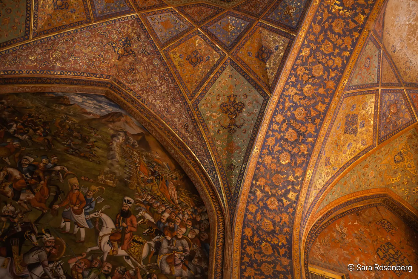 Plafonds d'Iran, Iran